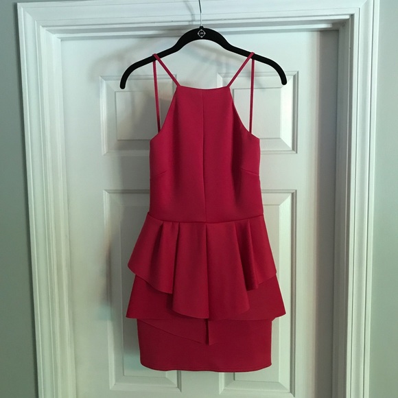 Oh My Love Peplum Dress - Picture 1 of 4